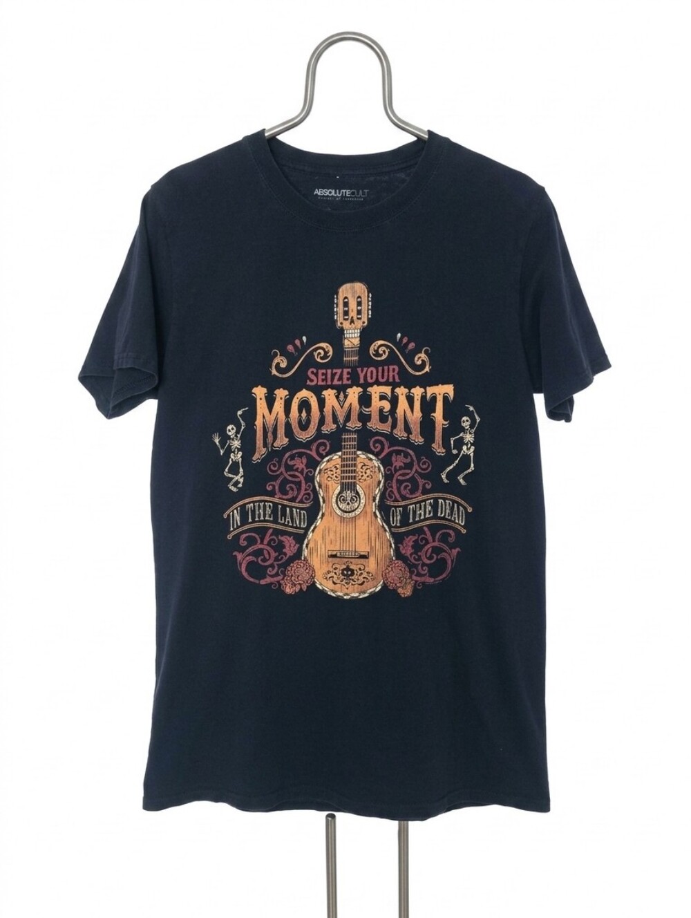 Absolute Cult Men’s Black 'Seize Your Moment' Graphic Tee Sz Medium